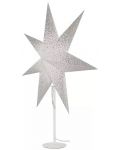Хартиена звезда Emos - 45 cm, 25W, E14, бяла - 2t