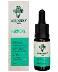 Harmony CBD масло, 30%, 10 ml, Weedness CBD - 1t