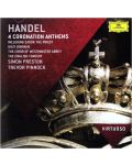 Handel: 4 Coronation Anthems Including "Zadok The Priest"; Dixit Dominus - (CD) - 1t