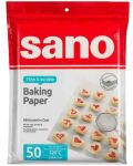 Хартия за печене Sano - 38 x 42 cm, 50 листа - 1t