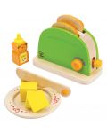 Детски кухненски уреди от дърво – Тостер - 1t