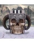 Халба Nemesis Now Adult: Medieval - Viking Skull - 7t