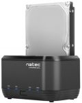 HDD/SSD докинг станция Natec - Kangaroo Dual, USB 3.0, черна - 1t