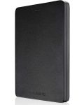 Твърд диск Toshiba - Canvio Alu, 2TB, външен, 2.5'', черен - 1t