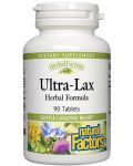 Herbal Factors Ultra-Lax, 90 таблетки, Natural Factors - 1t