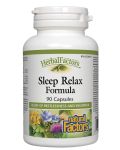 Herbal Factors Sleep Relax Formula, 90 капсули, Natural Factors - 1t