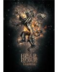 Метален постер Displate - Game of Thrones: Hear me roar Lannister - 1t