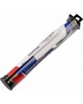 Химикалка Fisher Space Pen Eclipse - White and Blue, с тубус - 3t