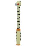 Химикалка с играчка - Жълта зебра - 1t
