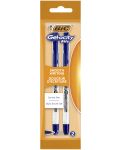 Химикалка с гелово мастило BIC Gel-ocity - Stic, 0.5 mm, синя, 2 броя - 1t