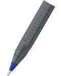 Химикалка Berlingo - Silver, 1 mm, синьо мастило - 2t