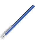 Химикалка Schneider Tops Promo - Прозрачен син корпус и синьо мастило - 1t