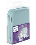 Хигиенен комплект Philips Avent - Грижа за бебето, 10 части, мента - 7t