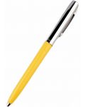 Химикалка Fisher Space Pen Cap-O-Matic - 775 Chrome, жълто и сребристо - 1t