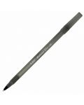 Химикалка BIC - Round Stic Classic, 1.0 mm, черна - 1t
