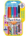 Химикалки Paper Mate Ink Joy - Candy Pop, 1.0 mm, 8 цвята - 1t