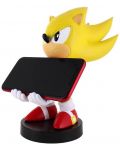 Холдер EXG Cable Guy Games: Sonic - Super Sonic, 20 cm - 6t