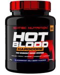 Hot Blood Hardcore, червени плодове, 700 g, Scitec Nutrition - 1t