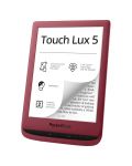 Електронен четец PocketBook - Touch Lux 5 PB628, 6", червен - 3t