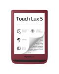 Електронен четец PocketBook - Touch Lux 5 PB628, 6", червен - 1t