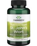 Full Spectrum St. John's Wort, 375 mg, 120 капсули, Swanson - 1t