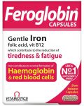 Feroglobin, 30 капсули, Vitabiotics - 1t