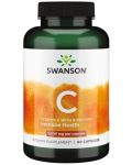 Vitamin C with Rose Hips, 1000 mg, 90 капсули, Swanson - 1t