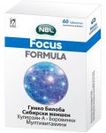 NBL Focus Formula, 60 таблетки, Nobel - 1t