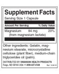 Magnesium Lactate, 84 mg, 120 капсули, Swanson - 2t