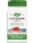 Cayenne Fruit, 450 mg, 100 капсули, Nature's Way - 1t