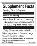 Maca, 500 mg, 60 капсули, Swanson - 2t