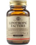 Lipotropic Factors, 50 таблетки, Solgar - 1t