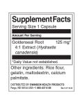 Goldenseal Root, 125 mg, 100 капсули, Swanson - 2t
