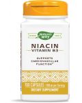Niacin, 100 mg, 100 капсули, Nature's Way - 1t