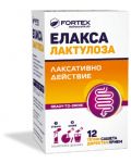 Елакса Лактулоза, 12 сашета, Fortex - 1t