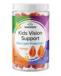 Kids Vision Support, манго, 60 дъвчащи таблетки, Swanson - 1t