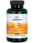 Vitamin E Mixed Tocopherols, 400 IU, 250 меки капсули, Swanson - 1t
