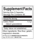 Celery Seed, 500 mg, 180 капсули, Swanson - 2t