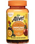Alive Immune Gummies, 90 желирани таблетки, Nature's Way - 1t