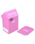 Кутия за карти Ultimate Guard Deck Case 80+ Standard Size Pink - 3t