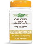 Calcium Citrate, 100 капсули, Nature's Way - 1t