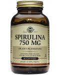 Spirulina, 750 mg, 80 растителни капсули, Solgar - 1t
