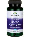Triple Boron Complex, 3 mg, 250 капсули, Swanson - 1t
