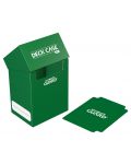Кутия за карти Ultimate Guard Deck Case 80+ Standard Size Green - 3t