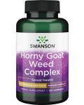 Horny Goat Weed Complex, 120 капсули, Swanson - 1t