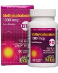 B12 Methylcobalamin, 1000 mcg, 90 таблетки, Natural Factors - 1t