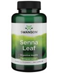 Senna Leaf, 500 mg, 100 капсули, Swanson - 1t