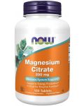 Magnesium Citrate, 200 mg, 100 таблетки, Now - 1t