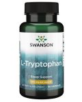 L-Tryptophan, 500 mg, 60 капсули, Swanson - 1t