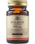 Folacin, 800 mcg, 100 таблетки, Solgar - 1t